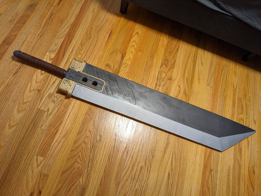 Buster Sword FF7 / Final Fantasy / High Quality 1:1 Scale Cosplay Prop / Quick Response